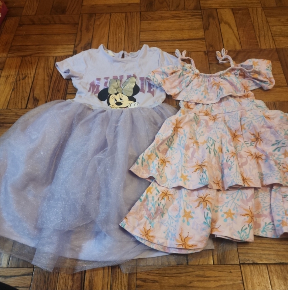 Minnie Mouse Tutu Dress & Mermaid Cold Shoulder Dress